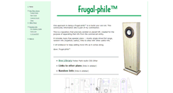 Desktop Screenshot of frugal-phile.com